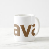 Java Kaffeetasse (VorderseiteRechts)