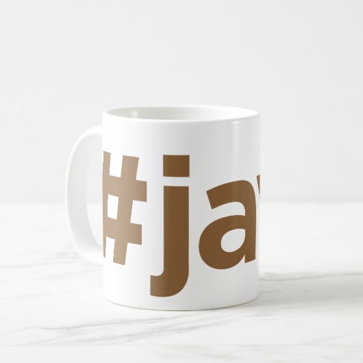Java Kaffeetasse (Vorderseite Links)