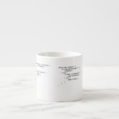 Java-Kodierer-Kaffee-Tasse Espressotasse (Vorderseite)