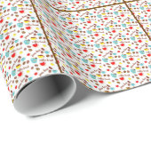 Java-Liebe hell Geschenkpapier (Rolleneckpunkt)