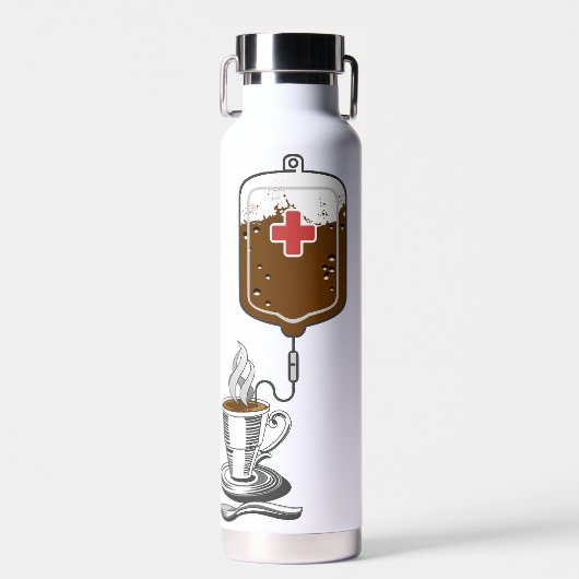 Java Life Thor Kupfer Vacuum isoliert Trinkflasche (Vorne)
