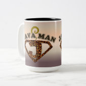 Java Man Coffee Spaß Kaffee Tasse (Vorderseite Links)