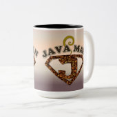 Java Man Coffee Spaß Kaffee Tasse (VorderseiteRechts)