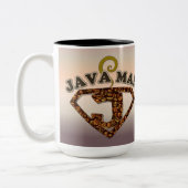 Java Man Coffee Spaß Kaffee Tasse (Links)