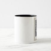Java-Mann Zweifarbige Tasse (Mittel)