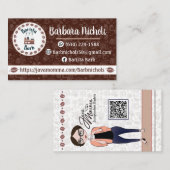 Java Momma Business Card Visitenkarte (Vorne/Hinten)