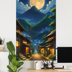 Java Mondlicht Poster
