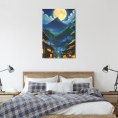 Java Moonlight Leinwanddruck (Insitu (Schlafzimmer))