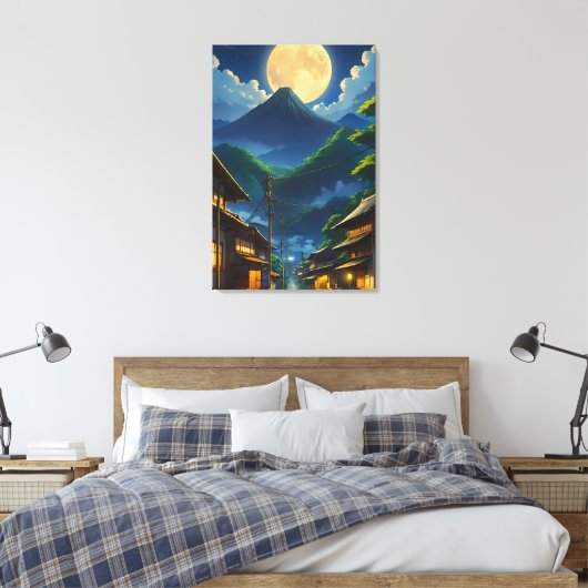 Java Moonlight Leinwanddruck (Insitu (Schlafzimmer))