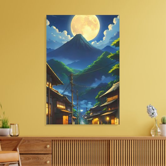 Java Moonlight Leinwanddruck (Insitu (Wohnzimmer))