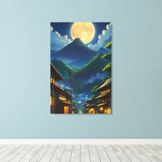 Java Moonlight Leinwanddruck (Insitu (Holzboden))
