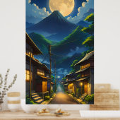 Java Moonlight Poster (Küche)