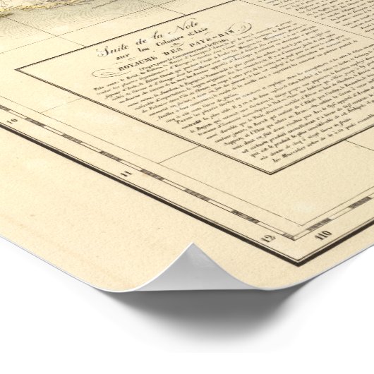 Java Ozeanien Nr. 27 Poster (Ecke)