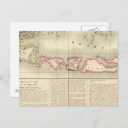 Java Ozeanien Nr. 27 Postkarte (Vorne/Hinten)