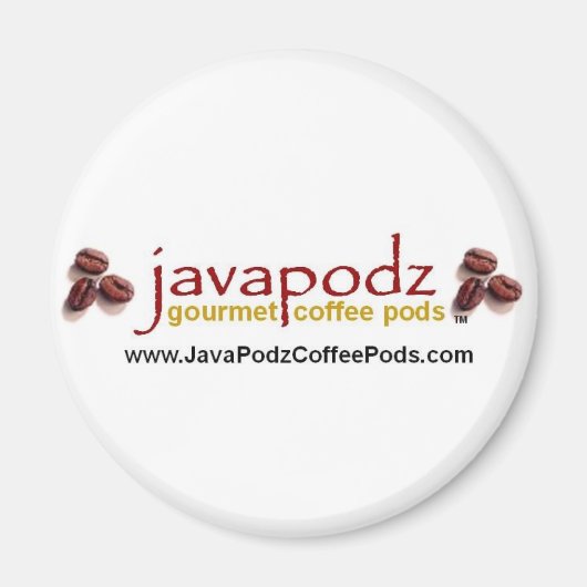 Java Podz Round Magnet (Vorne)