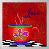Java-Poster Poster (Vorne)