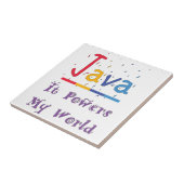 Java-Power meine Welt Fliese (Seite)
