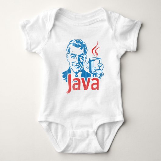 Java-Programmierer-Geschenk Baby Strampler (Vorderseite)