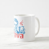 Java-Programmierer-Geschenk Kaffeetasse (VorderseiteRechts)