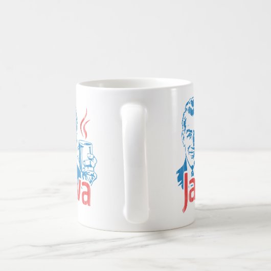 Java-Programmierer-Geschenk Kaffeetasse (Henkel)