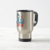 Java-Programmierer-Geschenk Reisebecher (VorderseiteRechts)