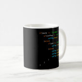 Java Programmierer-Kaffeekodierung für Programmier Kaffeetasse (VorderseiteRechts)