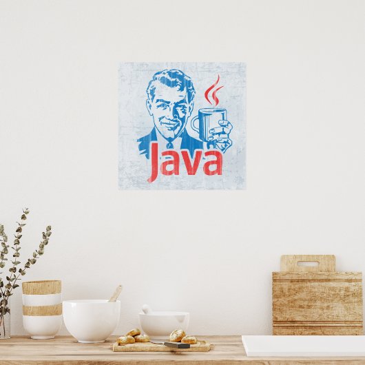 Java-Programmierer Poster (Küche)