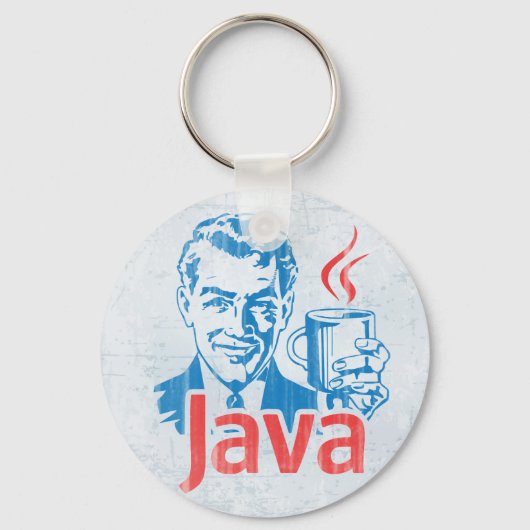Java-Programmierer Schlüsselanhänger (Vorderseite)