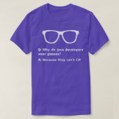 Java Pun Developer T-Shirt (Design vorne)