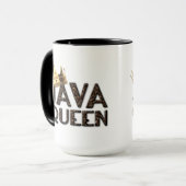 Java Queen Tasse (Vorderseite Links)