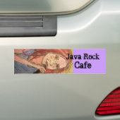 java rock café girl autoaufkleber (Auf Auto)