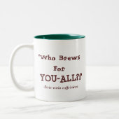 Java-Schrei-Tasse Zweifarbige Tasse (Links)