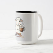 Java Sheep-Tasse Zweifarbige Tasse (VorderseiteRechts)