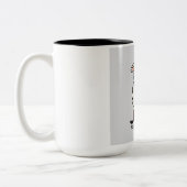 Java Sheep-Tasse Zweifarbige Tasse (Links)