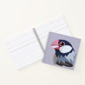 Java Sparrow - vereinfacht Notizblock (Innenseite)