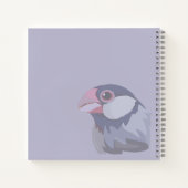 Java Sparrow - vereinfacht Notizblock (Rückseite)