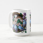 Java Sparrows, Java Coffee Kaffeetasse (Vorderseite Links)