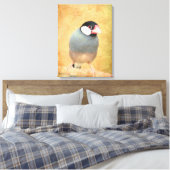 Java-Spatz Leinwanddruck (Insitu (Schlafzimmer))