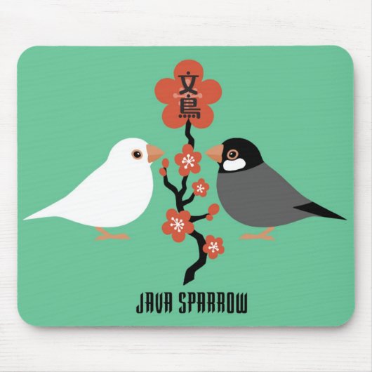 Java-Spatz Mousepad (Vorne)