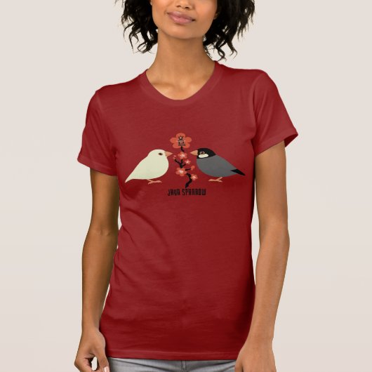 Java-Spatz T-Shirt (Vorderseite)