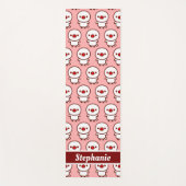 Java-Spatz Yogamatte (Vorderseite)