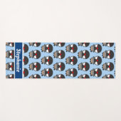 Java-Spatz Yogamatte (Vorderseite (Horizontal))