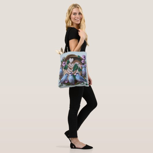 Java-Sperlinge, Java-Kaffee Tasche (Am Model)