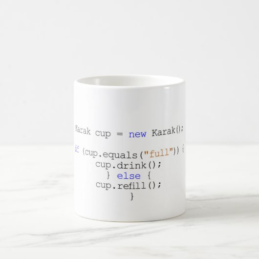 Java-Tasse Kaffeetasse (Mittel)