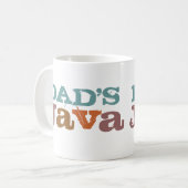 Java-Tasse von Papa Kaffeetasse (Vorderseite Links)