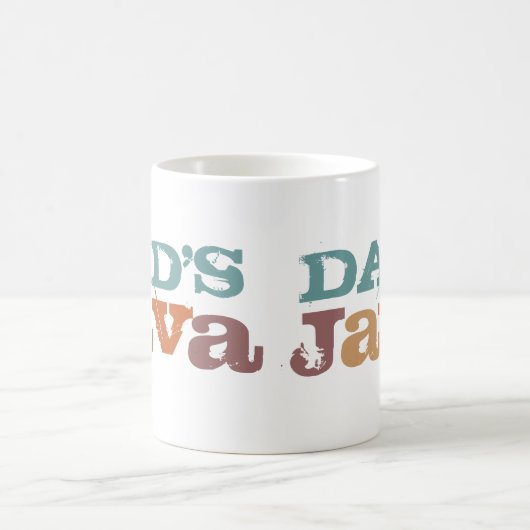 Java-Tasse von Papa Kaffeetasse (Mittel)
