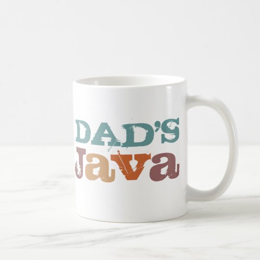 Java-Tasse von Papa Kaffeetasse (Rechts)