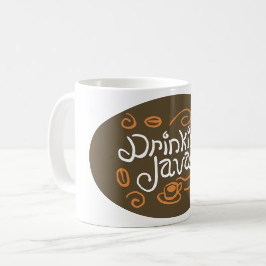 Java trinken kaffeetasse (Vorderseite Links)