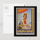 Java und Bali - Inseln der Romantik Postkarte (Vorne/Hinten)