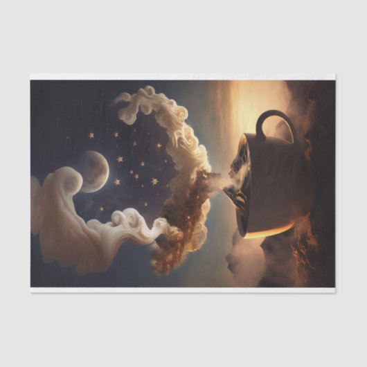 Java Universe, Himmelskaffee Seidenpapier (Vorderseite)